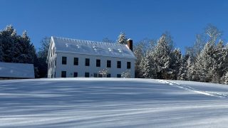 Cozy Vermont Farmhouse Airbnb With Fireplace and Sledding
